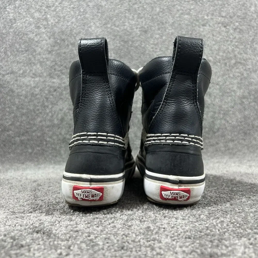 Vans Standard Mid MTE Mens Sz 4 Women’s Sz 5.5 Black Winter Insulated Snow Boots